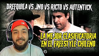 DREFQUILA VS JNO VS RICTO VS AUTENTICK 2016  ELEMENTAL REACCIONA A LA MEJOR CLASIFICATORIA DE CHILE [upl. by Haletky]