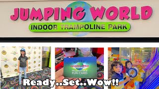 Ready set Wow at Jumping World Kennesaw GA [upl. by Leiand]