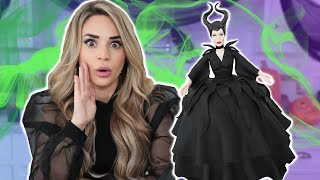 How To Make A Disney Maleficent Princess Cake  Nerdy Nummies [upl. by Blumenthal]