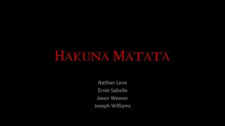 Hakuna Matata lyrics [upl. by Nahtannoj]