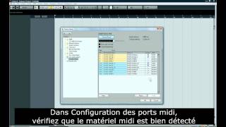 Cubase Tutorials  Etape 1  Comment configurer Cubase lors de la première utilisation [upl. by Persons]