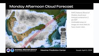 2024 Total Solar Eclipse Weather Breifing [upl. by Linehan62]