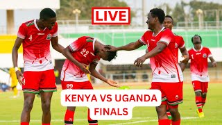 LIVE CECAFA KENYA VS UGANDA GAME MATCH FINALS [upl. by Noda]