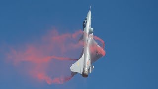 China intl Air Show J10 J20 fighter jets wow audience with top performance [upl. by Gney891]