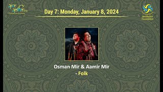 SaptaSangeeti 2024 Day 7 OSMAN MIR amp AAMIR MIR  FOLK [upl. by Sergei]