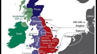 Post Roman Britain Irish and Germanic Invasions [upl. by Lirret292]