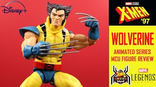 Marvel Legends XMen 97 WOLVERINE Marvel Studios Disney MCU Animated Series Figure Review [upl. by Eiger685]