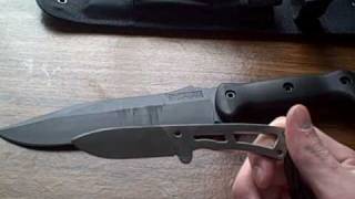 Knife Review KaBar Becker BK7 [upl. by Fenny]