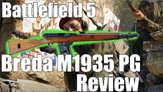 Battlefield 5 Breda M1935 PG Review Top Tier For Some [upl. by Yraunaj]