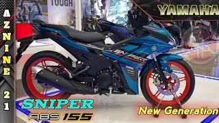 2024 New Yamaha Sniper155 Cyan Blue The Game Changer [upl. by Akemeuwkuhc]