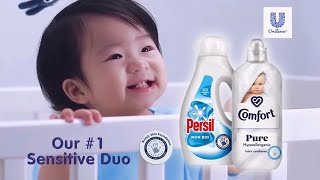 2024 Persil Non Bio Liquid amp Comfort Pure Sensitive Duo [upl. by Ibson]