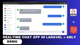 Creating a Realtime Chat App in Laravel 11 amp Ably  Breeze  Intermediate Level  Demo [upl. by Gayler]