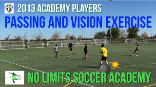 Small Group Training  PASSING AND VISION EXERCISE [upl. by Niuq]