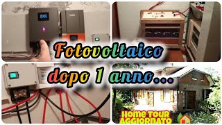 fotovoltaico dopo 1 anno pt 1 [upl. by Eudoxia]