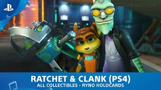 Ratchet amp Clank PS4  All RYNO Holocards Locations [upl. by Simon]