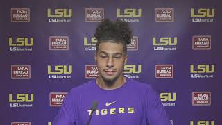 LSU LB Jared Small talks path from walkon to scholarship and more [upl. by Elena]