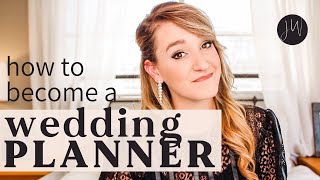 How to Become a WEDDING PLANNER [upl. by Otiragram]