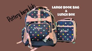 Pottery Barn Kids Mackenzie Backpack unboxing pbkids [upl. by Nylknarf647]