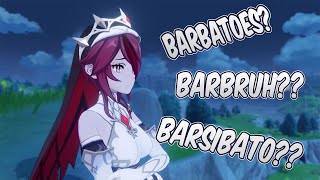 Rosaria tries to pronounce Barbatos’ name [upl. by Noiramed132]