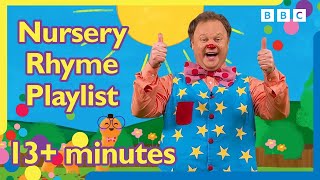 Mr Tumbles Nursery Rhyme Playlist  Mr Tumble and Friends [upl. by Nileuqcaj313]