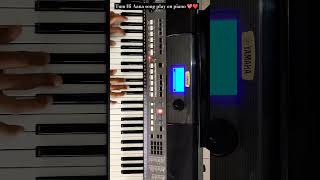 Tum Hi Aana song play in 1 minute on piano trending [upl. by Assenyl]