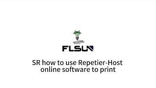 SR how to use RepetierHost online software to print [upl. by Anorahs]