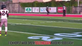 Andre Locke 36Yard Touchdown Pass to Jersey Eickhorst [upl. by Attennot846]