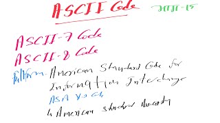 Weighted Code  ASCII Code  UNI Code  Data Representation  Number System  Part 15 [upl. by Eniksre]