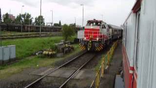 Vossloh G1000 BB alias D2 der Hafenbahn Frankfurt am Main am Depot Ost [upl. by Anabahs]