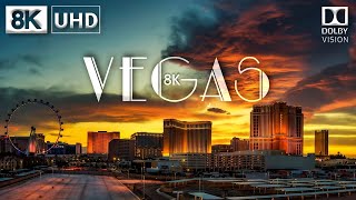 Las Vegas 🇺🇲 8K VIDEO ULTRA HD 60FPS  Las Vegas 8K HDR [upl. by Gannie484]