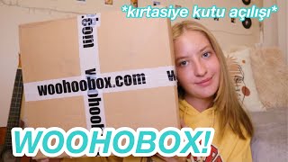 WOOHOBOX KUTU AÇILIŞI 🥳  9 sınıf için kırtasiye alışverişim [upl. by Edwyna774]