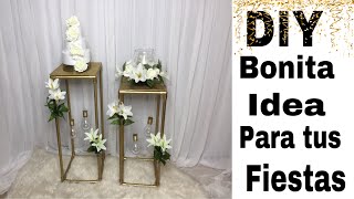 Cómo hacer mesa con pvc tendencia para decoración de fiestas DIY [upl. by Merril]