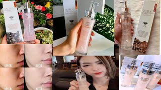 3w clinic crystal white milky essence review bangla।। স্থায়ী ভাবে ফর্সা ত্বক [upl. by Adnawak]