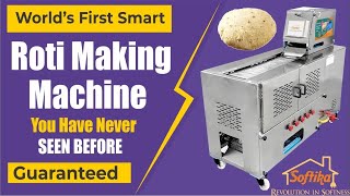 AUTOMATIC ROTI MAKING MACHINE  SMART ROTI MAKER  SOFTIKA SERIES BY ROTIPRO [upl. by Elyrad]