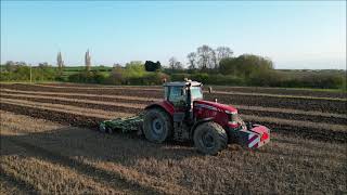 Working land at cundall for spring Crops [upl. by Zandra]