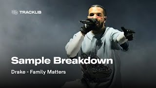 Sample Breakdown Drake  Family Matters [upl. by Arlen]