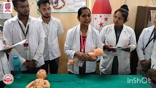 BREAST FEEDING TECHNIQUES DEMONSTRATED BY REENA MAM IN PEDIATRIC LAB UCN RKDF BHOPAL INDIA 🇮🇳🇮🇳 [upl. by Ynaffik]