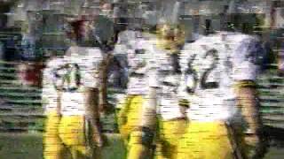 Brearley Football 1985 Playoff Game vs Cedar Grove [upl. by Tedmund]