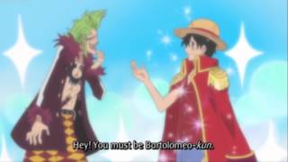 Luffy Meets Bartolomeo [upl. by Eeralav]