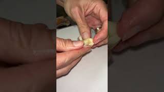 How to peel garlic shorts [upl. by Zach]