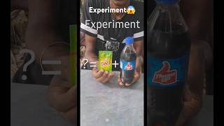 Koka kola aro eno ko miks morme por kio hoga 🤔 shorts kokakola experiment shortvideo science [upl. by Aenehs2]