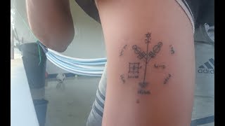 Showing Off My Tattoos And Explaining What Theyre About II [upl. by Adnirual]