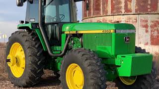 John Deere 4960 Restoration Highlights [upl. by Lamoureux]