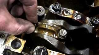 Measuring connecting rod side clearance [upl. by Jodee]