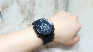 SUUNTO CORE ALL BLACK SS014279010 MILITARY WATCH UNBOXING amp SPEC [upl. by Neelloc]