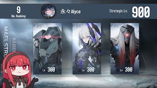 【Punishing Gray Raven】 The Last Spark Babel Tower Max Score 900 points  Top 10 NA [upl. by Jonah]