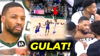 Lillard SINAGIP si Giannis No emotion game Winner  Westbrook poster attempt kay Gobert [upl. by Mattson]