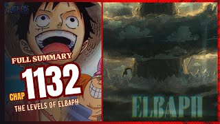 ONE PIECE CHAPTER 1132  FULL SUMMARY  THE LEVELS OF ELBAPH [upl. by Hilario672]