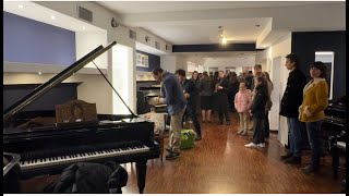 INAUGURAZIONE NUOVO SHOW ROOM  PIANOFORTI  BRESCIA [upl. by Wehner]