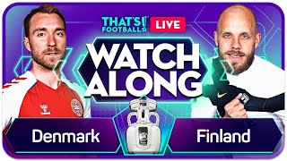 DENMARK vs FINLAND EURO 2020 Watchalong [upl. by Lakin378]